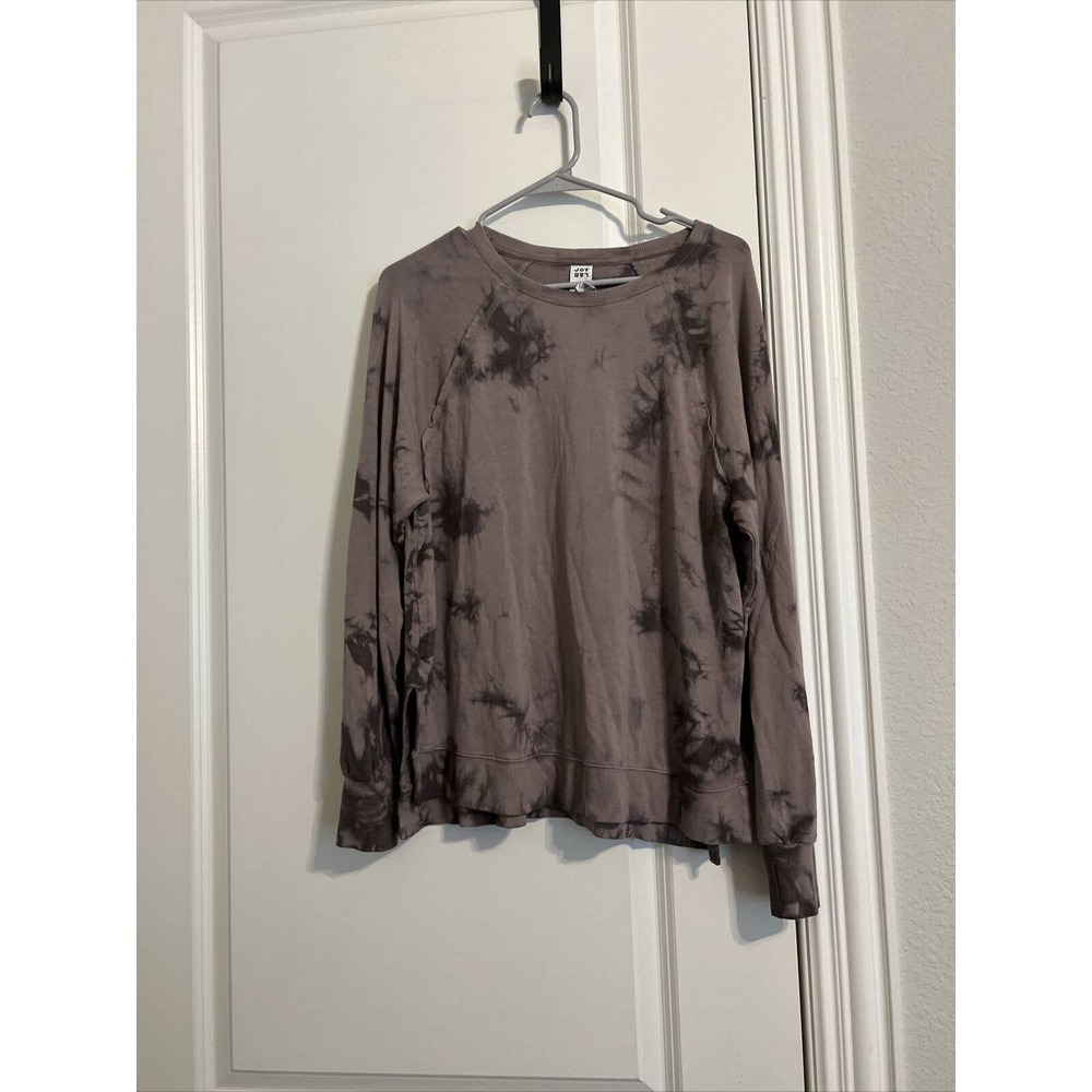 Joy Lab Long Sleeve Crew Neck Loose Pullover Sweatshirt Women's Size Medium